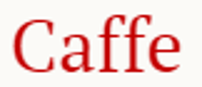 Caffe logo